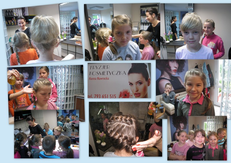 w zakładzie fryzjerskim